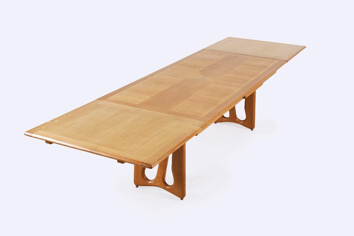 guillerme chambron votre maison oak dining table 1950 1960