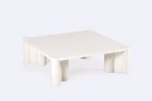 gae aulenti knoll marbre carrara jumbo table basse 1960 1964