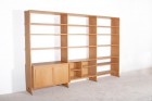 hans wegner oak bookcase ry mobler ry-100 vintage 1960 1961