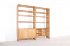 hans wegner oak bookcase ry mobler ry-100 vintage 1960 1961