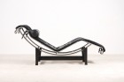 le corbusier chaise longue lc4 cassina b306 peau design 1980