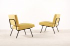 florence knoll international chauffeuse 31 jaune 1950 1954