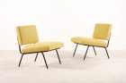 florence knoll international easy chair 31 yellow 1950 1954