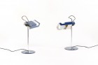 joe colombo oluce lampe bleu spider italie design 1960 1967