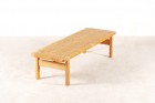 borge mogensen fredericia stolefabrik oak bench cane 1950