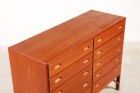 borge mogensen teak chest of drawers madsen fdb mobler 1950