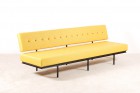 florence knoll international sofa 578 yellow settee 1954