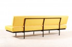 florence knoll international sofa 578 yellow settee 1954