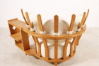 guillerme chambron votre maison chêne fauteuil laine 1960