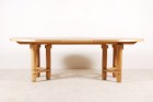 guillerme chambron elmyre table oak votre maison 1960 french