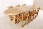 guillerme chambron elmyre table oak votre maison 1960 french