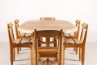 guillerme chambron elmyre table oak votre maison 1960 french