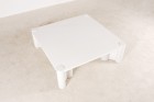 gae aulenti knoll marbre carrara jumbo table basse 1960 1964