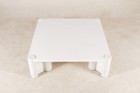 gae aulenti knoll marbre carrara jumbo table basse 1960 1964