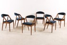 kai kristiansen schou andersen chairs 31 velvet blue oak