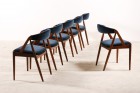 kai kristiansen schou andersen chairs 31 velvet blue oak