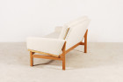 poul volther oak sofa bouclé danish wool vintage 1960 1950