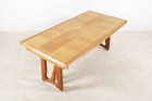 guillerme chambron votre maison oak dining table 1950 1960