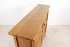 cabinet buffet oak sculpted 20th danish design brutalist