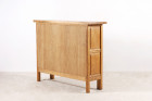 cabinet buffet oak sculpted 20th danish design brutalist