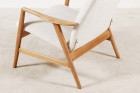 alf svensson fritz hansen kontour fauteuil scandinave 1960