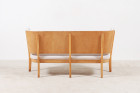 soren fritz hansen 2240 hêtre canapé velours scandinave 1940