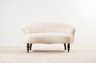 19th sofa curved napoleon wool white 1800 1880 antique deco