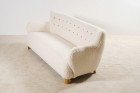 sofa danish scandinavian vintage hansen lassen wool 1940