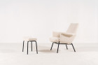 pierre guariche steiner fauteuil ottoman sk660 design 1953