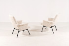 pierre guariche steiner armchair stool sk660 design 1953