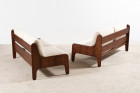 marco zanuso arflex baronet sofa rosewood wool italy 1960