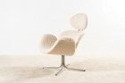 paulin artifort big tulip f551 fauteuil laine design france