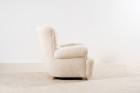 fauteuil danois scandinave laine bouclé nobilis 1940 design