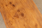 coffee table solid elm massive xxl huge wood big 1950 1960