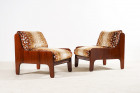 marco zanuso arflex baronet armchair rosewood italy 1960