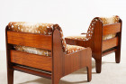 marco zanuso arflex baronet armchair rosewood italy 1960