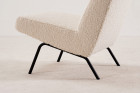 joseph andré motte steiner 743 easy chair wool france 1950