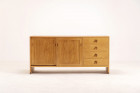 hans wegner ry mobler ry100 sideboard cabinet oak 1960 1950