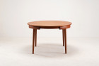 hans olsen frem rolje rondette dining table teak danish 1960