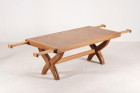 guillerme chambron maison dining table oak design 1960 1950