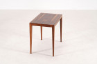 severin hansen side table sofa rosewood danish design 1960