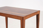 severin hansen table bout de canapé palissandre design 1960