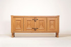 guillerme chambron enfilade buffet chêne maison design 1960