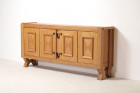 guillerme chambron buffet oak sideboard maison design 1960