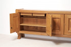 guillerme chambron buffet oak sideboard maison design 1960