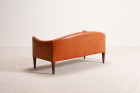 illum wikkelso v12 sofa brown leather vintage design 1960