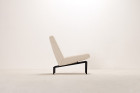 motte steiner tempo fauteuil chauffeuse laine france 1950