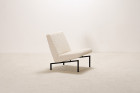 motte steiner tempo fauteuil chauffeuse laine france 1950