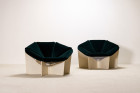 paulin artifort spider f678 chair lounge french velvet 1960